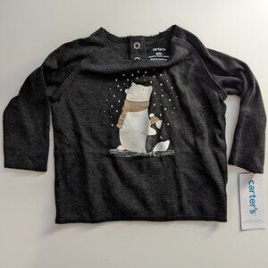 Carter's polar bear tee